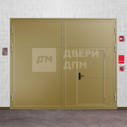 Противопожарные для коттеджа секционные откатные ВПМ-179